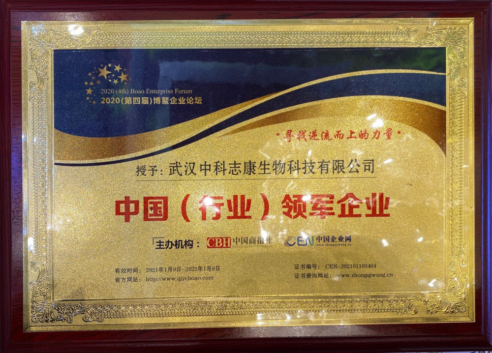 博鰲論壇中國（行業(yè)）領(lǐng)軍企業(yè)