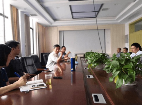 隆鑫科技董事長(zhǎng)一行調(diào)研中科志康